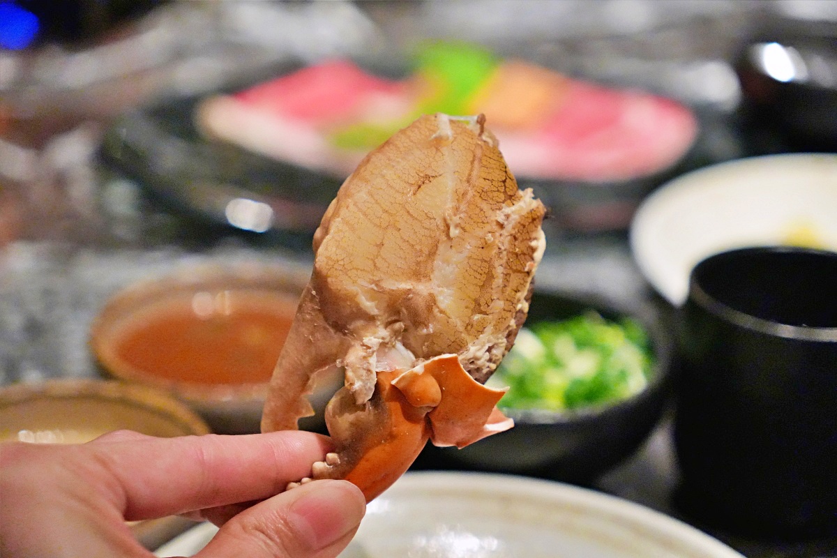 文華東方飯店餐廳推薦「但馬家涮涮鍋 」高級山海雙人海陸餐（秋季限定秋蟹）