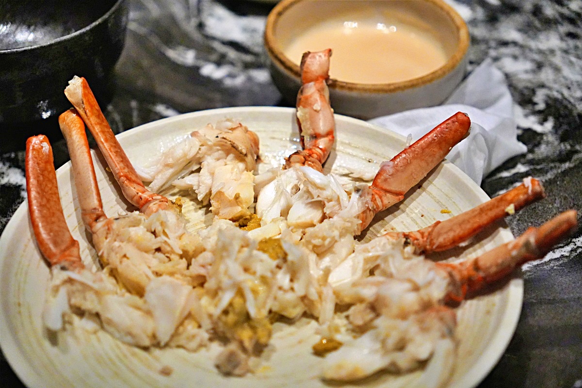 文華東方飯店餐廳推薦「但馬家涮涮鍋 」高級山海雙人海陸餐（秋季限定秋蟹）