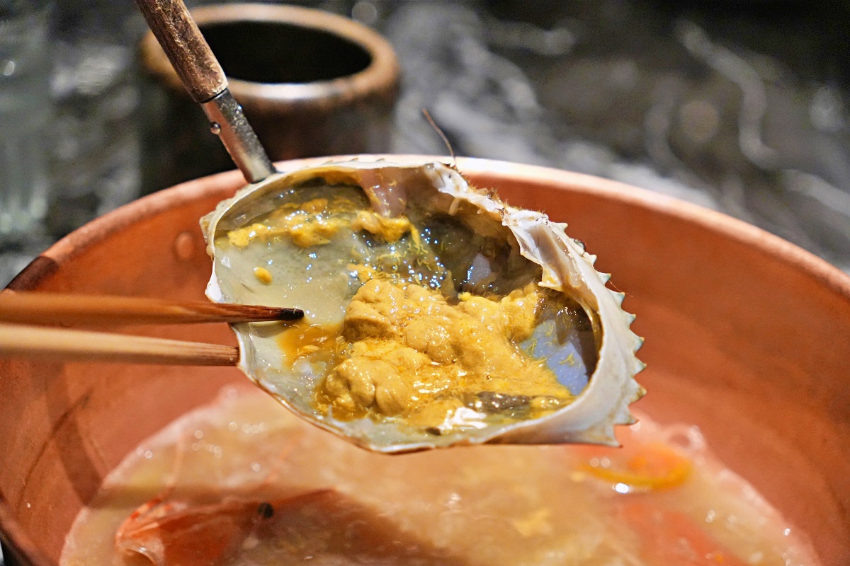 文華東方飯店餐廳推薦「但馬家涮涮鍋 」高級山海雙人海陸餐（秋季限定秋蟹）