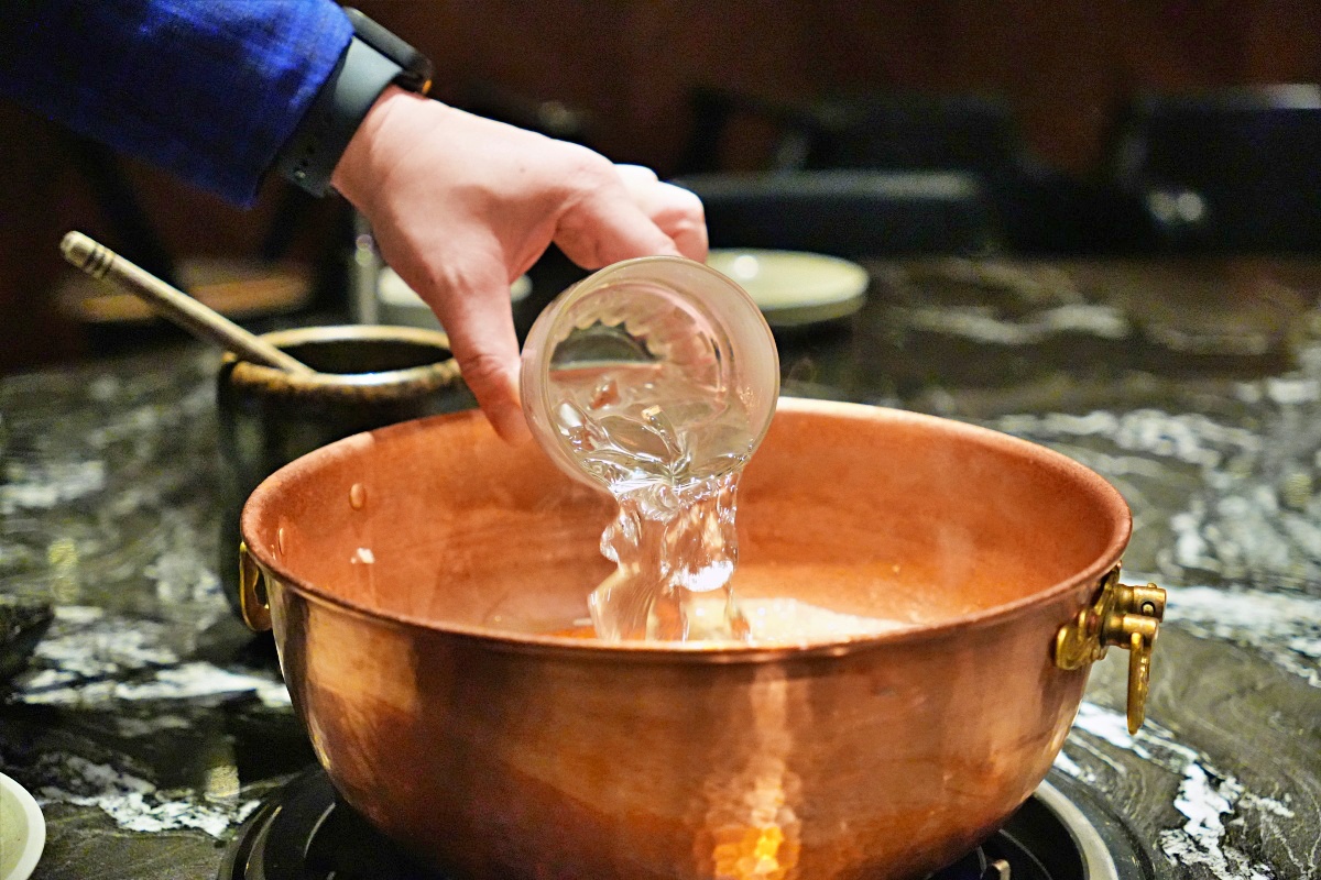 文華東方飯店餐廳推薦「但馬家涮涮鍋 」高級山海雙人海陸餐（秋季限定秋蟹）