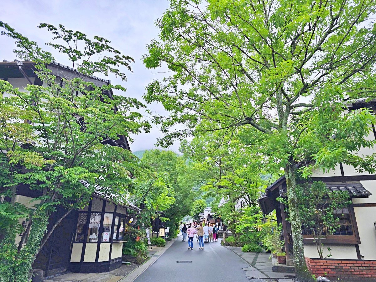 湯布院藝術小鎮散策｜交通方式、金鱗湖景點、湯布院比吃與街邊美食攻略