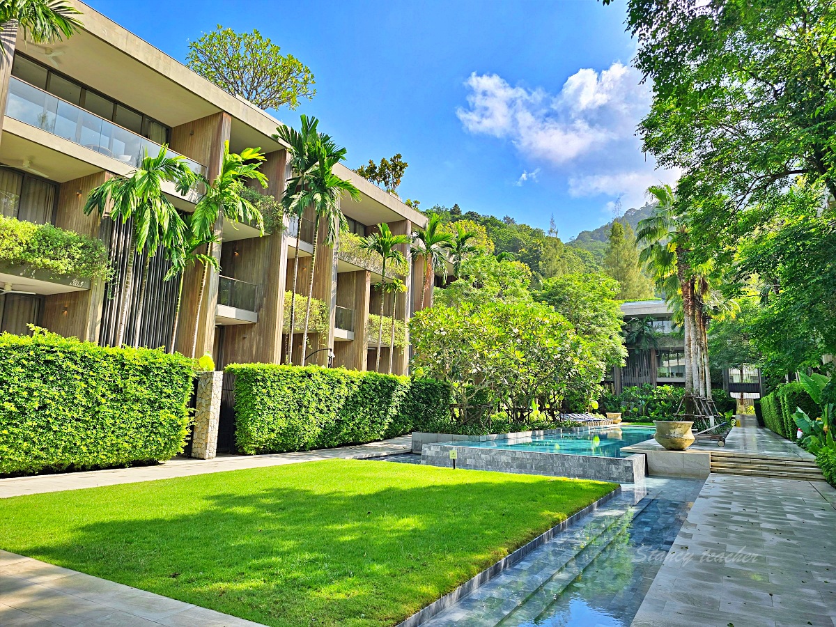 普吉島海景飯店推薦：Twinpalms MontAzure Phuket 普吉雙棕櫚樹籃山酒店，卡馬拉海灘早餐太享受