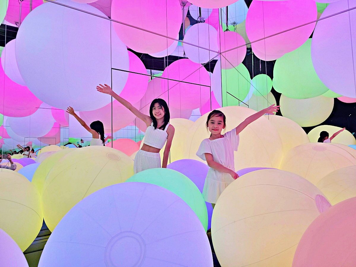 沖繩雨天景點推薦｜沖繩 teamLab Future Park：沉浸式光影親子互動體驗心得開箱文