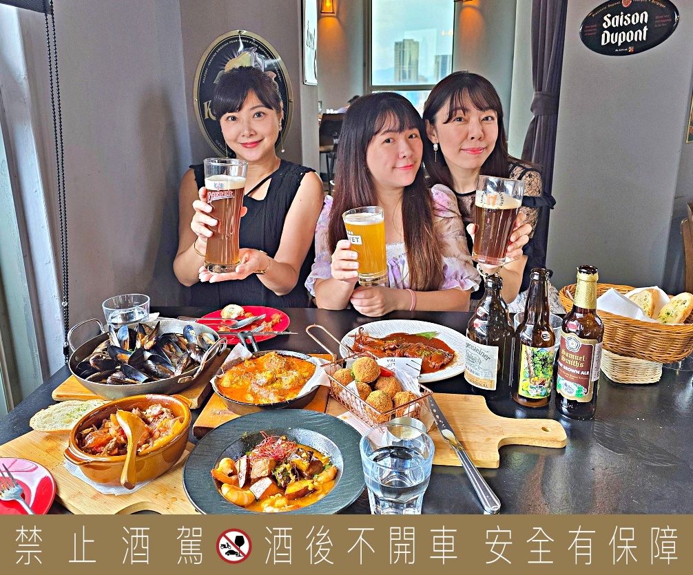 板橋府中站餐酒館推薦｜ABV 閣樓餐酒館 精釀啤酒、義大利麵與歐陸料理 生日聚會首選