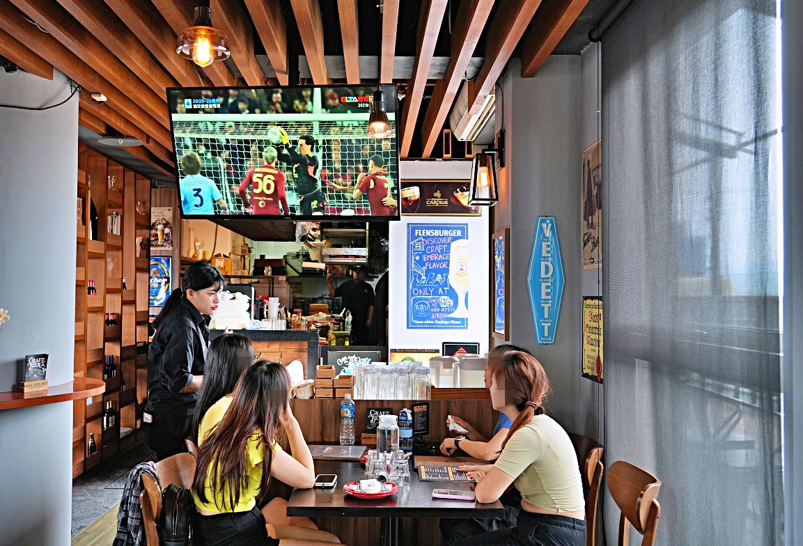 板橋府中站餐酒館推薦｜ABV 閣樓餐酒館 精釀啤酒、義大利麵與歐陸料理 生日聚會首選