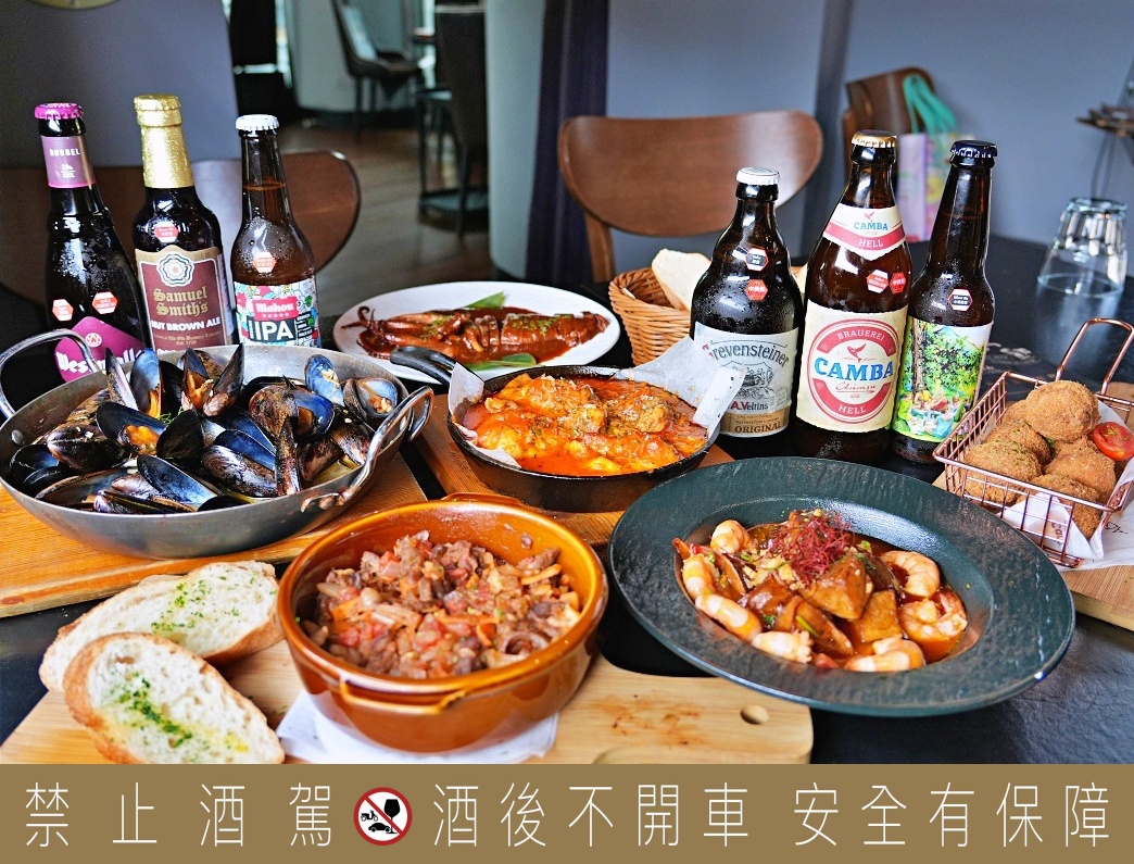 板橋府中站餐酒館推薦｜ABV 閣樓餐酒館 精釀啤酒、義大利麵與歐陸料理 生日聚會首選