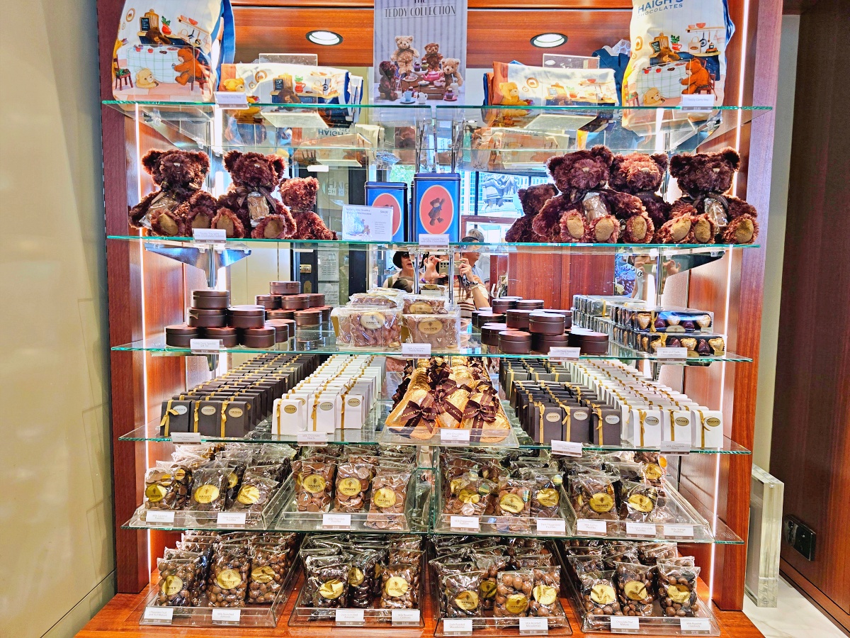 雪梨 QVB 維多利亞女王大廈購物指南｜交通方式、Haigh’s 巧克力店與周邊購物推薦
