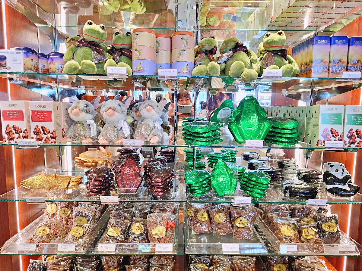 雪梨 QVB 維多利亞女王大廈購物指南｜交通方式、Haigh’s 巧克力店與周邊購物推薦