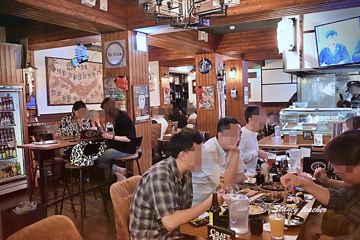 【台北中山美食】ABV日式居酒館中山店｜全台唯一現場燒製「稻草燒生魚片」！彷彿穿越昭和時代的復古居酒屋