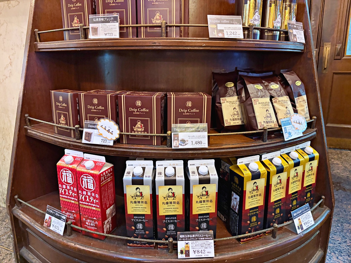 大阪心齋橋早餐推薦｜丸福珈琲店Marufuku Coffee本店｜昭和復古咖啡香、厚蛋三明治與鬆餅的經典早晨