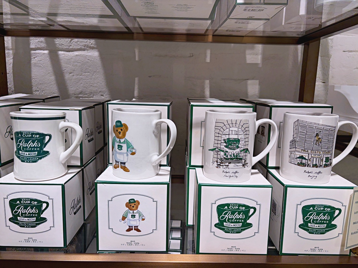 【大阪心齋橋咖啡廳推薦】POLO RALPH LAUREN CAFÉ｜制服熊迎賓、京都抹茶拿鐵＆限定紀念品太好逛