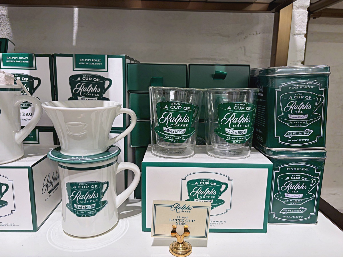 【大阪心齋橋咖啡廳推薦】POLO RALPH LAUREN CAFÉ｜制服熊迎賓、京都抹茶拿鐵＆限定紀念品太好逛