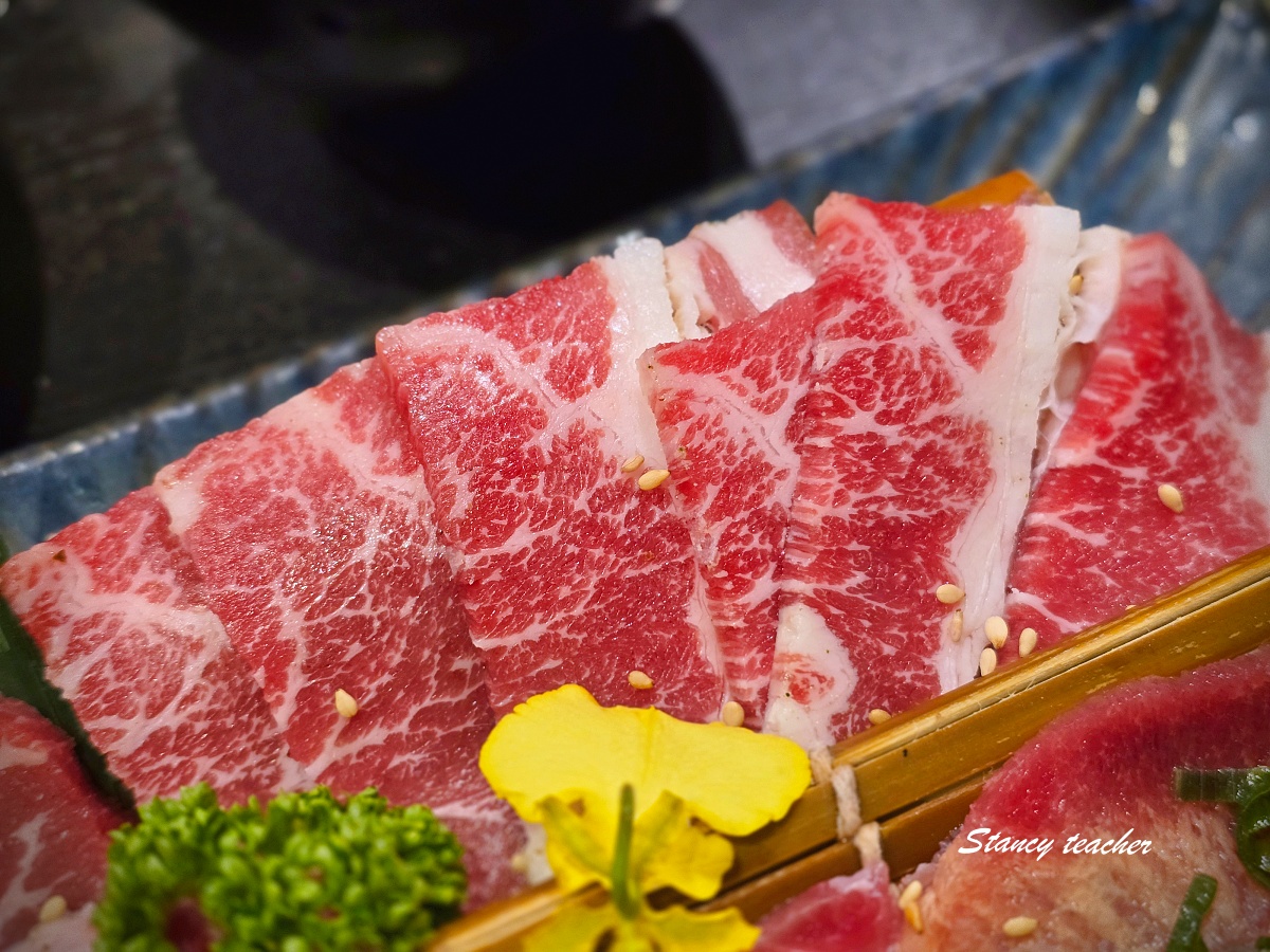 燒肉Smile台中一中店｜一中街平價燒肉適合誰？菜單、肉盤與排煙心得