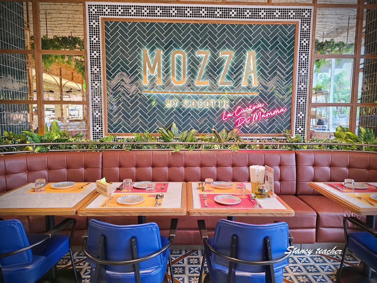 【曼谷Central Park美食推薦】MOZZA by Cocotte 食記｜曼谷最新開幕商場義大利餐廳，環境超好拍、餐點好吃不踩雷