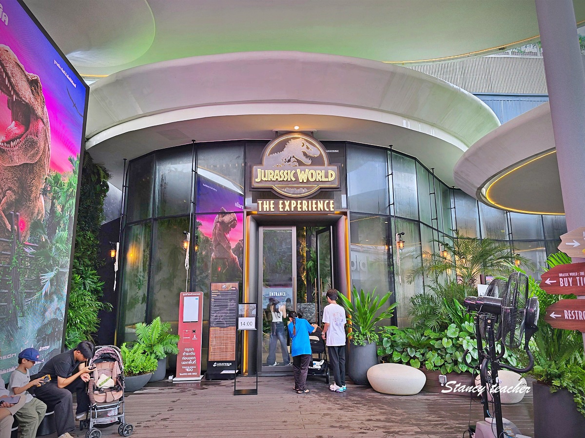 曼谷最新景點「曼谷河畔夜市侏羅紀世界沉浸式體驗展」Jurassic World: The Experience 攻略與心得