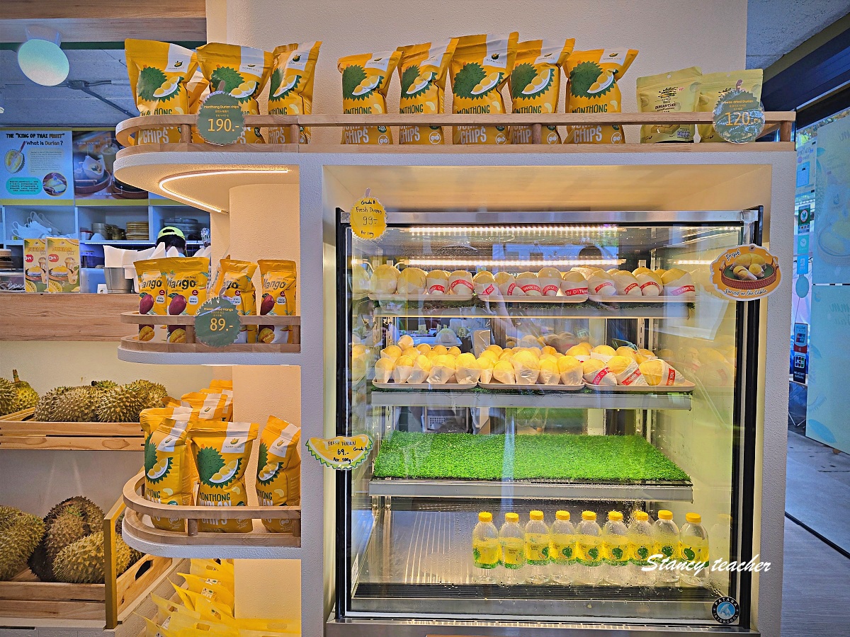 【清邁尼曼甜點推薦】Homm Wan One Nimman 榴槤甜品專賣店｜天神養的榴槤、冰淇淋糯米飯必吃！