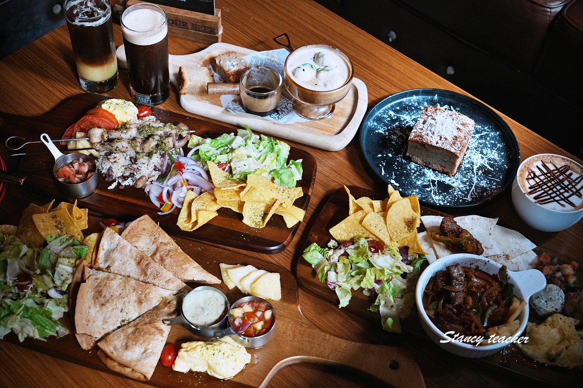 【竹北早午餐推薦】ABV 加勒比海餐酒館竹北旗艦店｜異國風 Brunch、海島度假系餐酒館，用餐環境超 Chill！ @Stancy Teacher 美味異想世界
