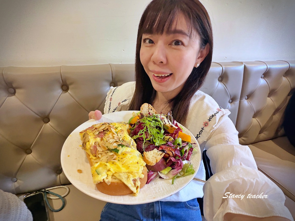 【光合箱子 華山店】台北華山早午餐推薦｜環境美、大份量早午餐超滿足｜奶油培根菇菇蛋超邪惡、班尼迪克蛋也好吃