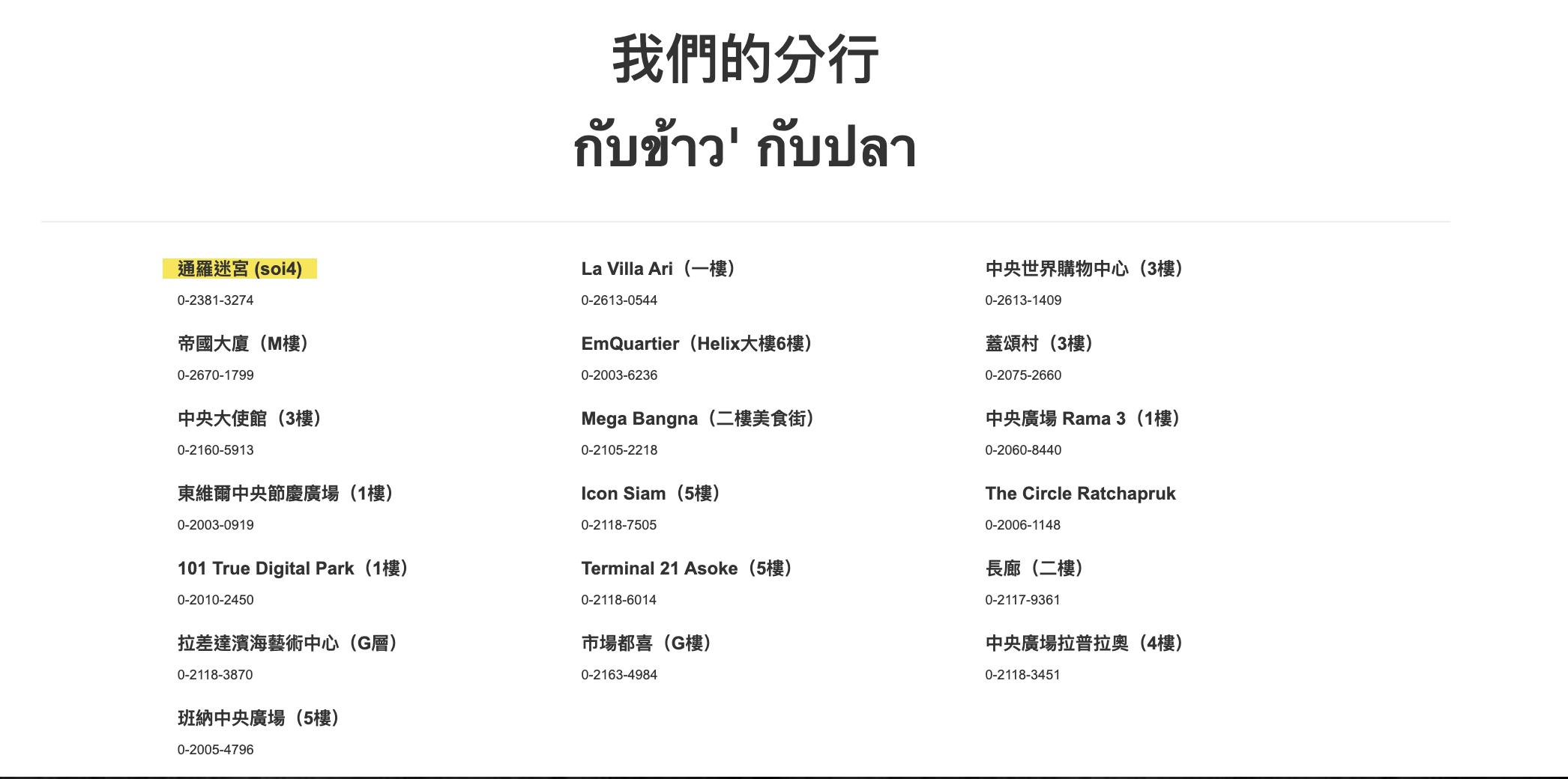 【曼谷美食推薦】Kub Kao’ Kub Pla  吃飯吃魚 Central Embassy｜人氣泰式餐廳我最愛這家！家庭旅行、親子旅遊都超好吃不踩雷