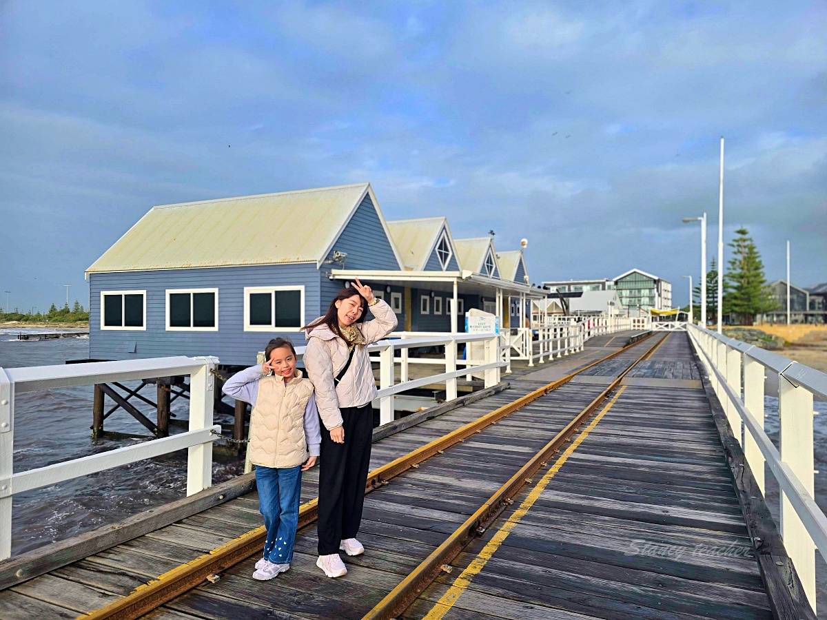 西澳必去景點｜Busselton Jetty 巴瑟爾頓棧橋攻略：南半球最長木棧橋、小火車鐵道、紀念品店一次看