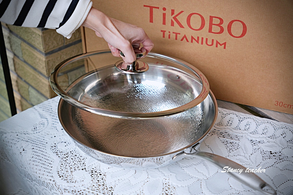 純鈦炒鍋推薦｜TiKOBO 鈦工坊 TiCOOK 鈦鈦鍋 30 公分實際開箱與使用心得