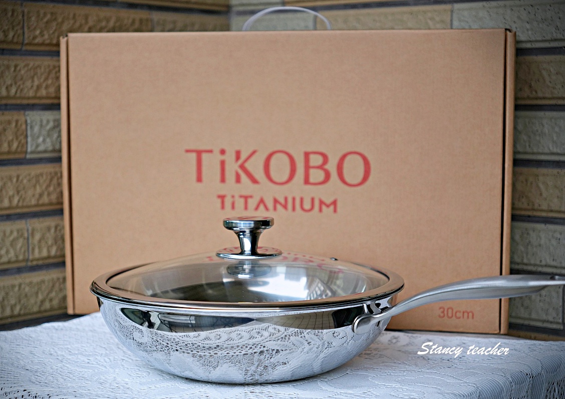 純鈦炒鍋推薦｜TiKOBO 鈦工坊 TiCOOK 鈦鈦鍋 30 公分實際開箱與使用心得