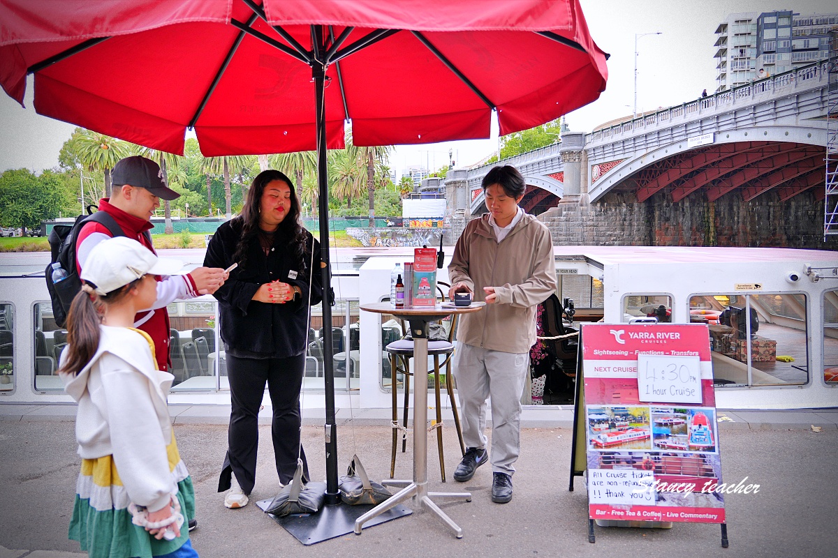 墨爾本亞拉河遊船｜Yarra River Cruise 航線景點、搭乘心得與墨爾本城市河岸風景