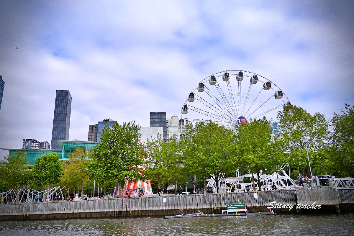 墨爾本亞拉河遊船｜Yarra River Cruise 航線景點、搭乘心得與墨爾本城市河岸風景