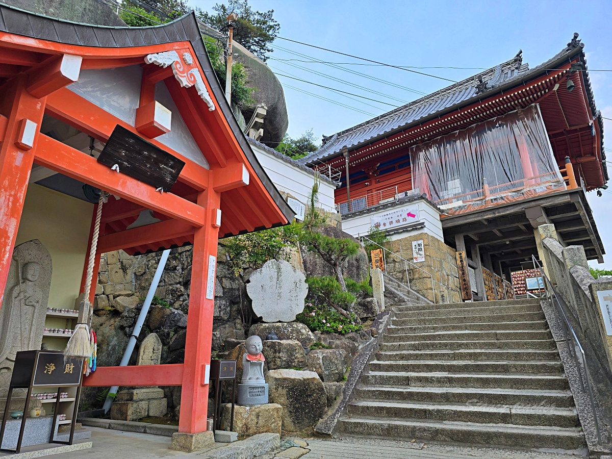廣島尾道千光寺一日遊｜自駕反方向玩法，從千光寺公園、展望台、鼓岩到纜車下山逛老街