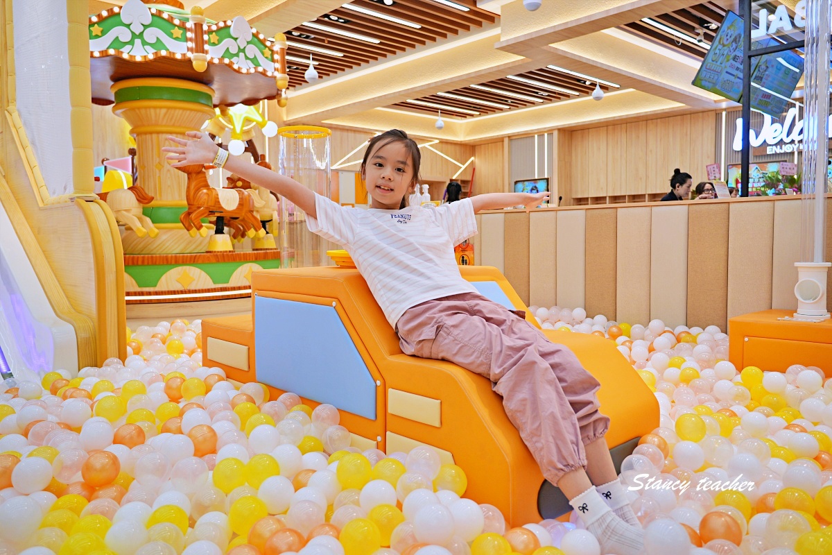 享樂園 ENJOY in JOY 新莊店｜新莊宏匯廣場最新室內兒童樂園，親子放電一票玩到底