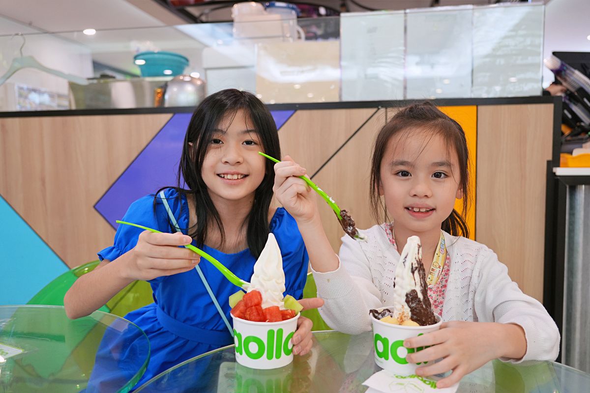 【沙巴亞庇甜點】llaollao 優格冰：Suria Sabah 逛街必吃清爽冰品，小孩也愛的健康系甜點