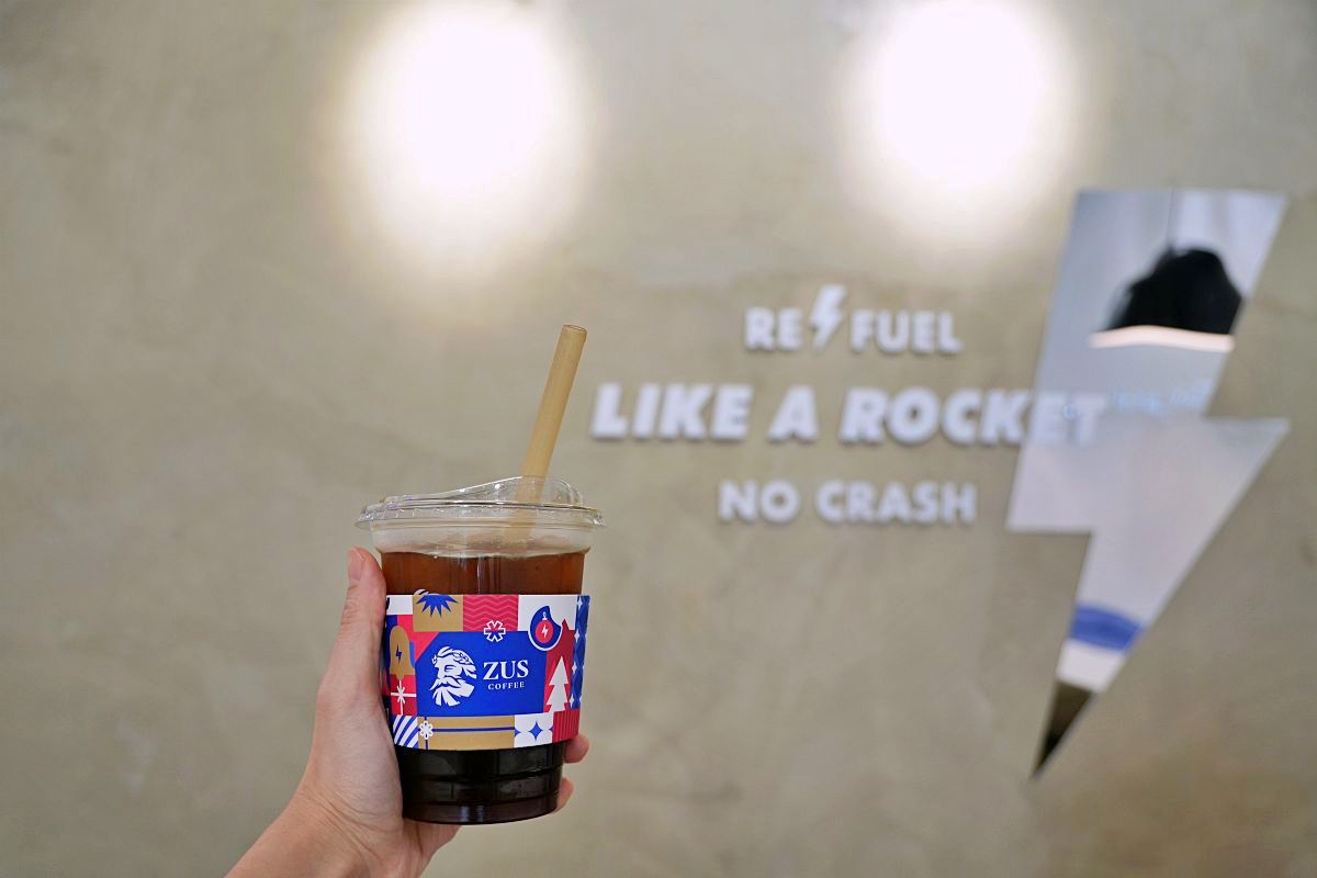 【沙巴咖啡廳】ZUS Coffee 馬來西亞人氣連鎖咖啡！亞庇也喝得到的藍白系現代風咖啡廳