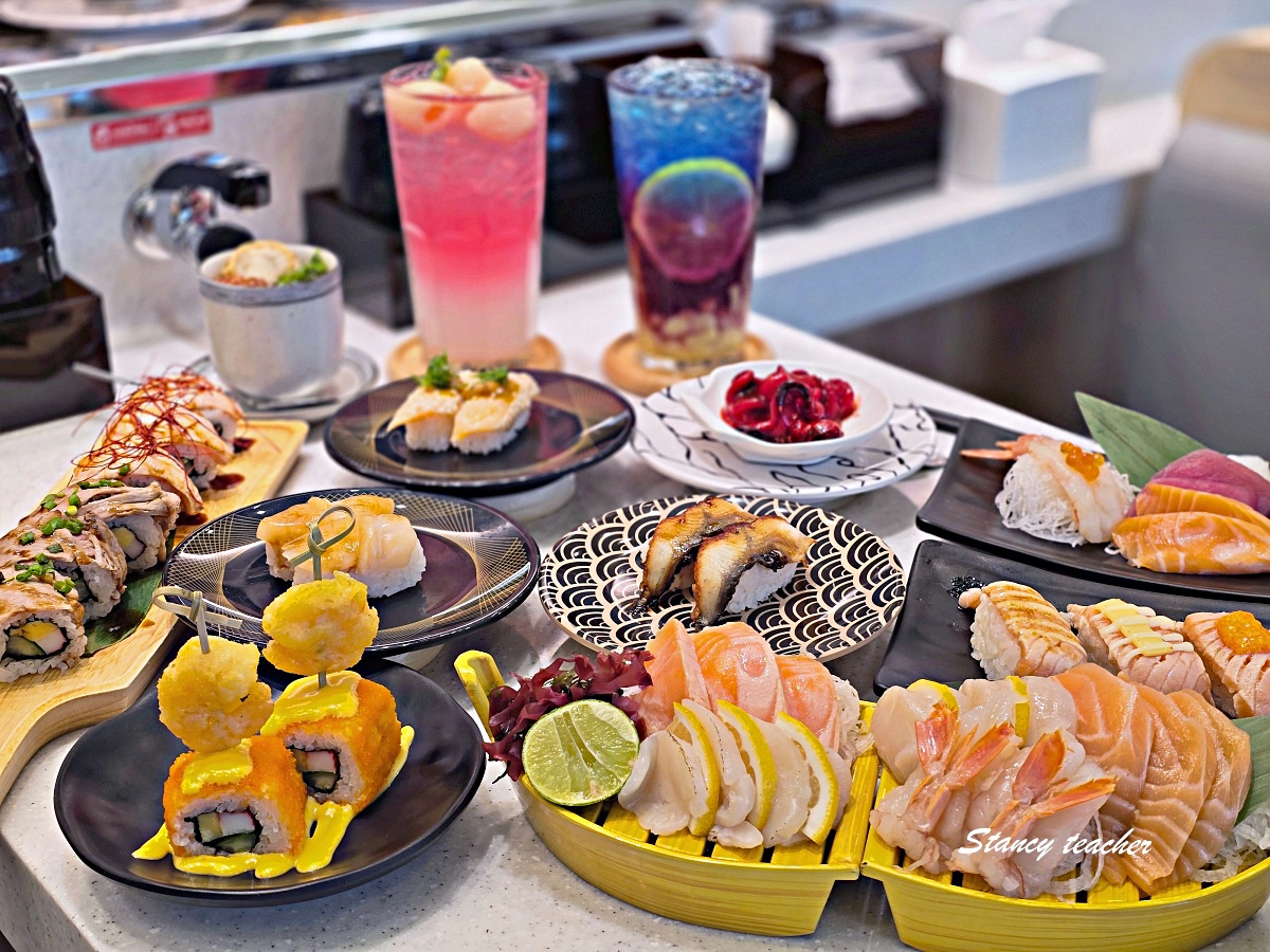 SUSHI PLUS Terminal 21 Rama 3|曼谷河畔百貨迴轉壽司推薦,台灣爭鮮系升級版小新幹線送餐超有趣 SUSHI PLUS Terminal 21 Rama 3|曼谷河畔百貨迴轉壽司推薦,台灣爭鮮系升級版小新幹線送餐超有趣