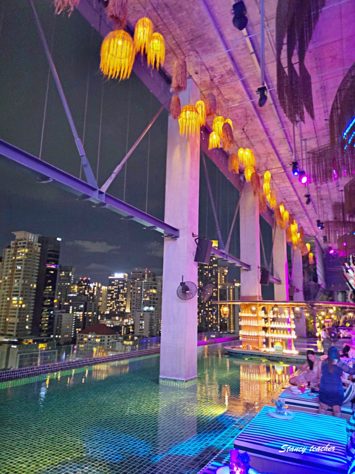 曼谷夜生活推薦｜TRIBE Sky Beach Club Bangkok，EmSphere 5樓超美網紅夜店酒吧