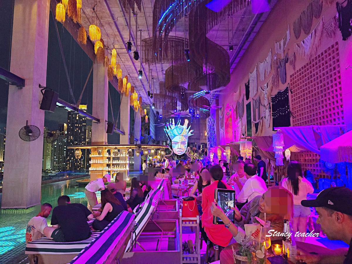 曼谷夜生活推薦|TRIBE Sky Beach Club Bangkok,EmSphere 5樓超美網紅夜店酒吧 曼谷夜生活推薦|TRIBE Sky Beach Club Bangkok,EmSphere 5樓超美網紅夜店酒吧