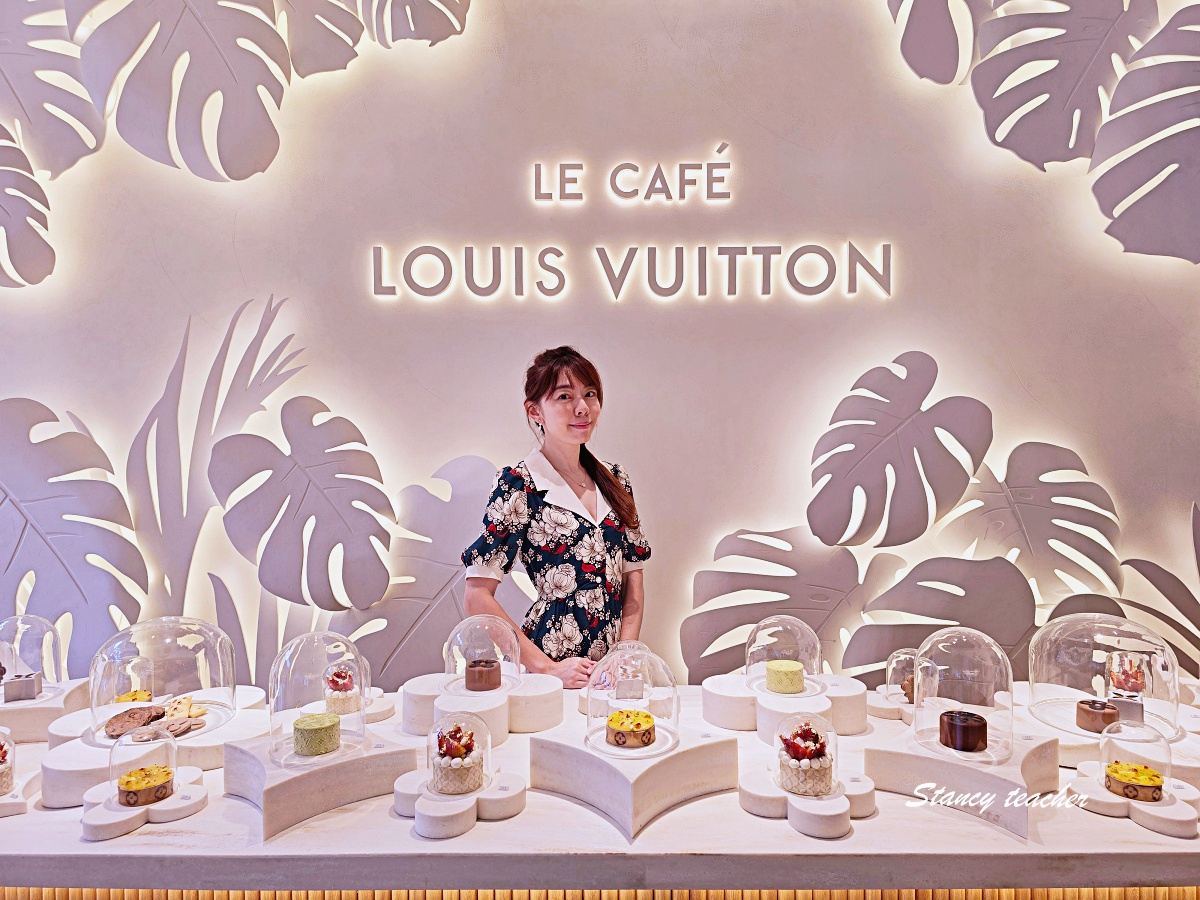 曼谷 LV 咖啡廳攻略｜LV The Place Bangkok 必拍 Logo 甜點，Le Café Louis Vuitton 訂位與菜單推薦