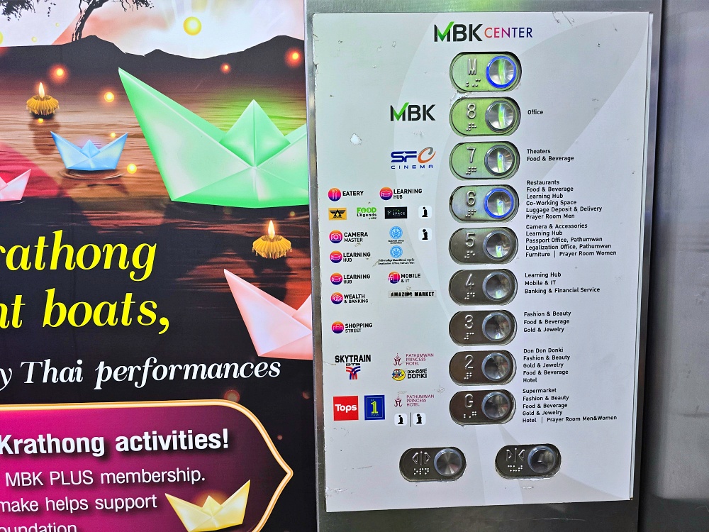 曼谷 MBK Center 懶人包｜在地人也愛逛的老牌百貨，樓層介紹、美食街、手機配件、伴手禮一次看