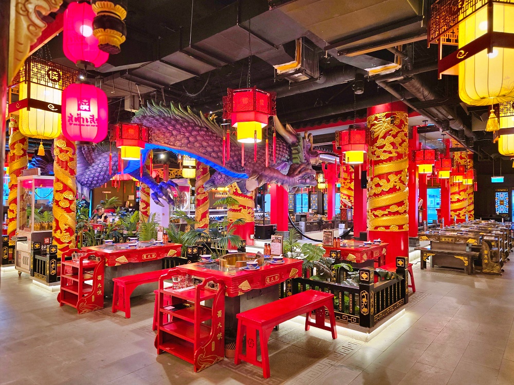 曼谷火鍋餐廳推薦｜蜀大俠 SHU DAXIA MBK Center，邊吃麻辣鍋邊穿越古裝超好玩
