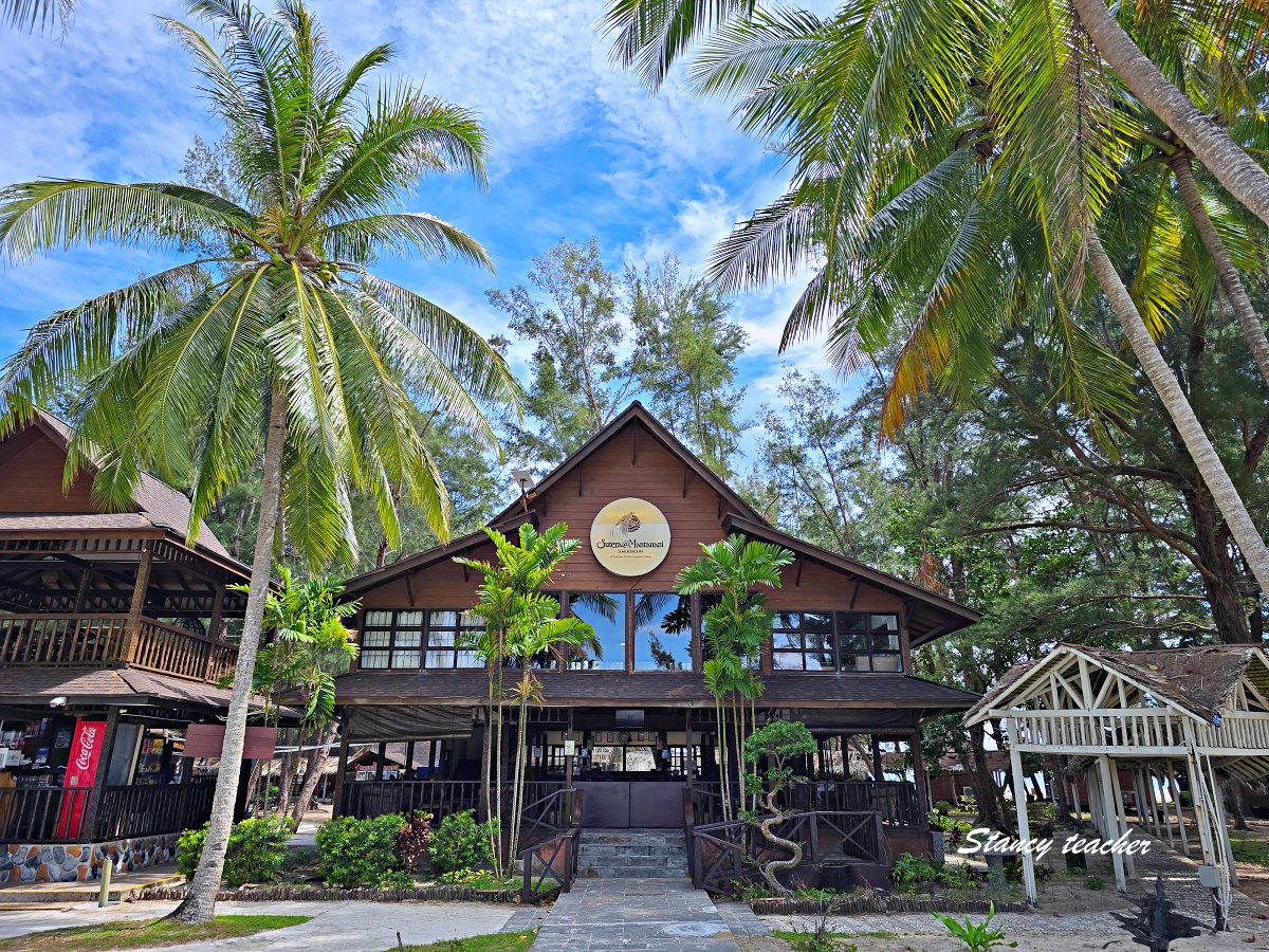 【沙巴美人魚島住宿推薦】Sutera @ Mantanani Island Resort & Spa 絲綢@美人魚島度假村，住進白沙灘海島木屋 @Stancy Teacher 美味異想世界