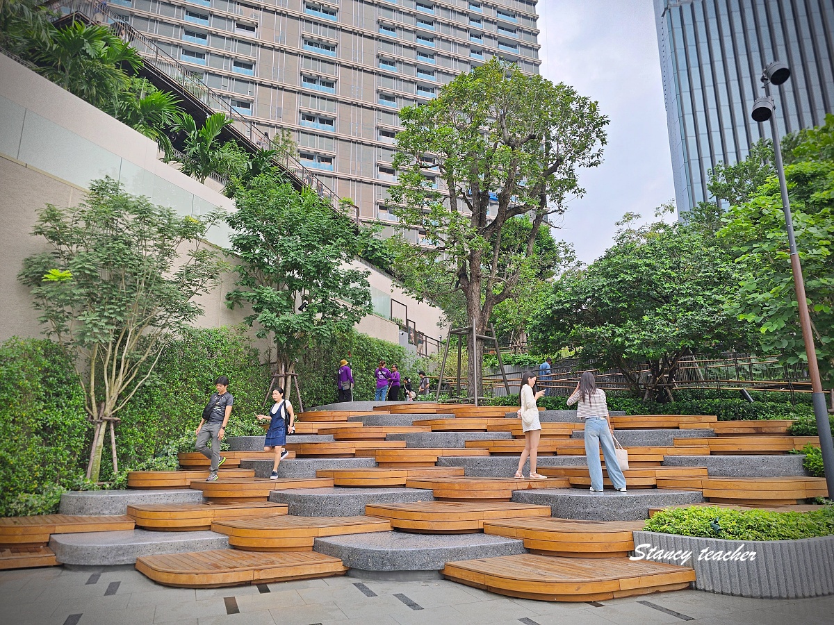曼谷 Central Park Bangkok 攻略｜新開幕百貨樓層介紹、Parkside Market 米其林美食、空中花園一次逛 @Stancy Teacher 美味異想世界