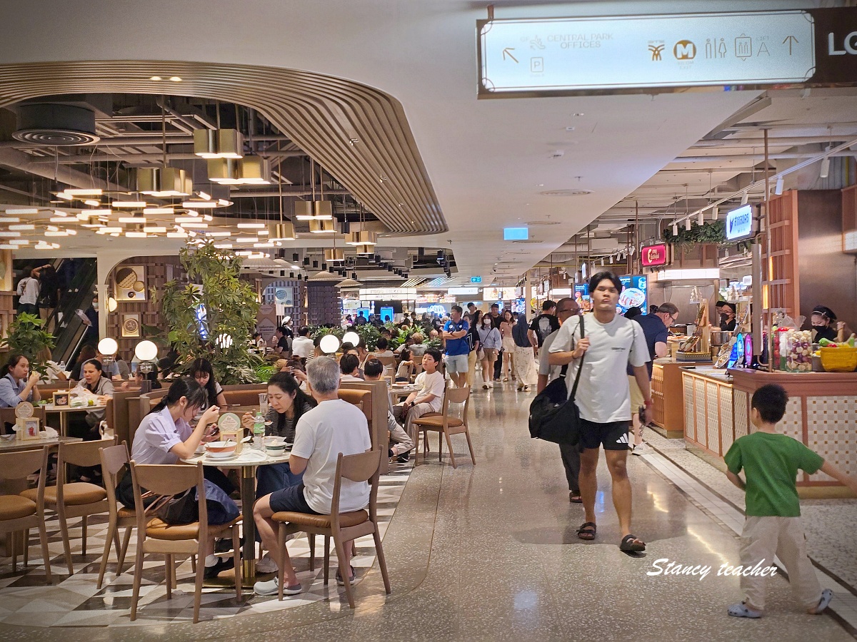 曼谷 Central Park Bangkok 攻略｜新開幕百貨樓層介紹、Parkside Market 米其林美食、空中花園一次逛