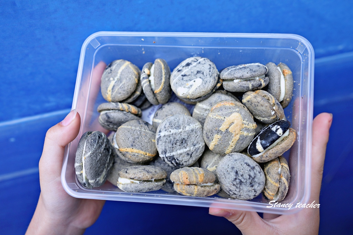 【花蓮七星潭伴手禮】莎莉好食七星潭石頭小甜餅：像石頭又像餅乾，海邊散步後最可愛的小點心