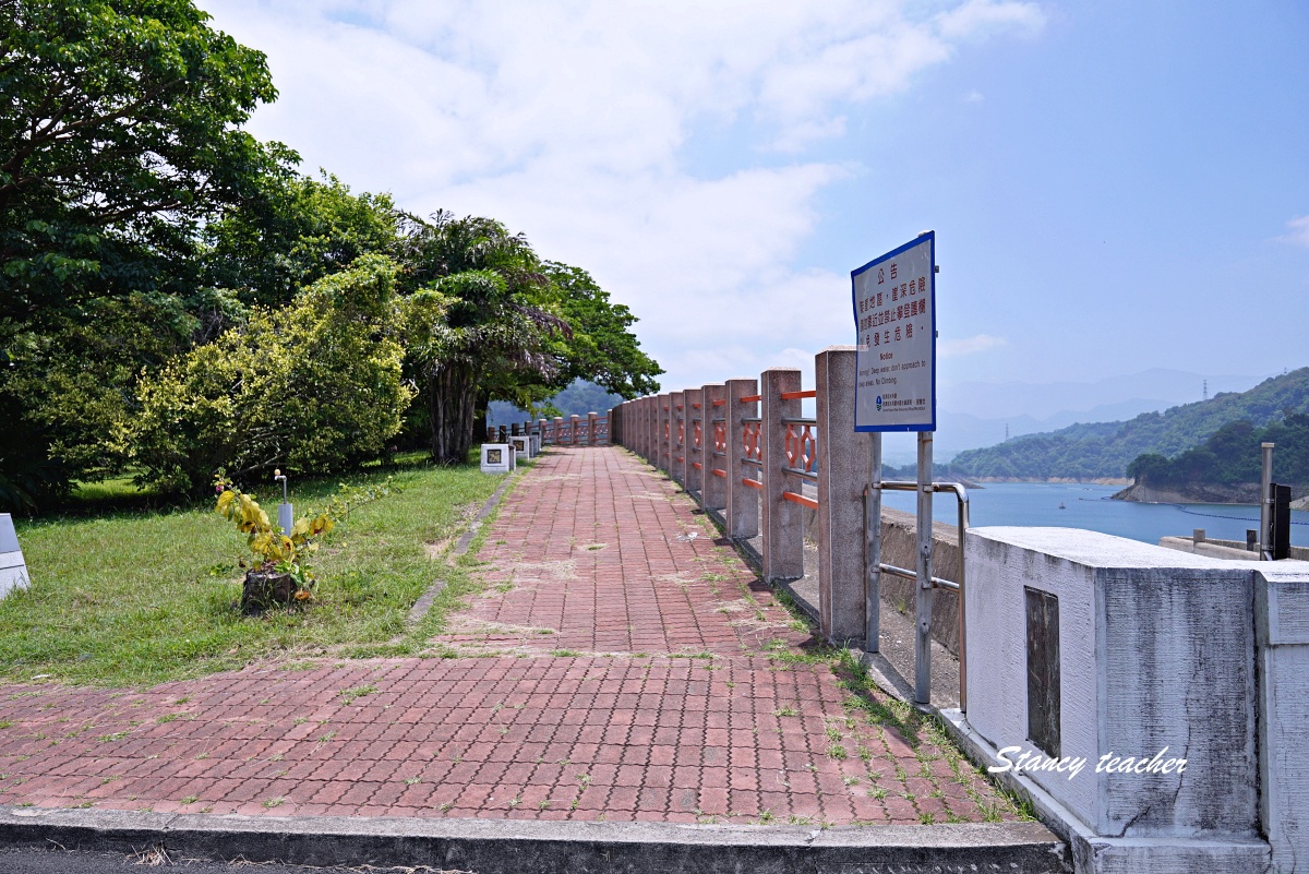 苗栗鯉魚潭水庫一日遊｜免費景點＋水壩景色＋公園散步，還有餐車小吃可以順路吃