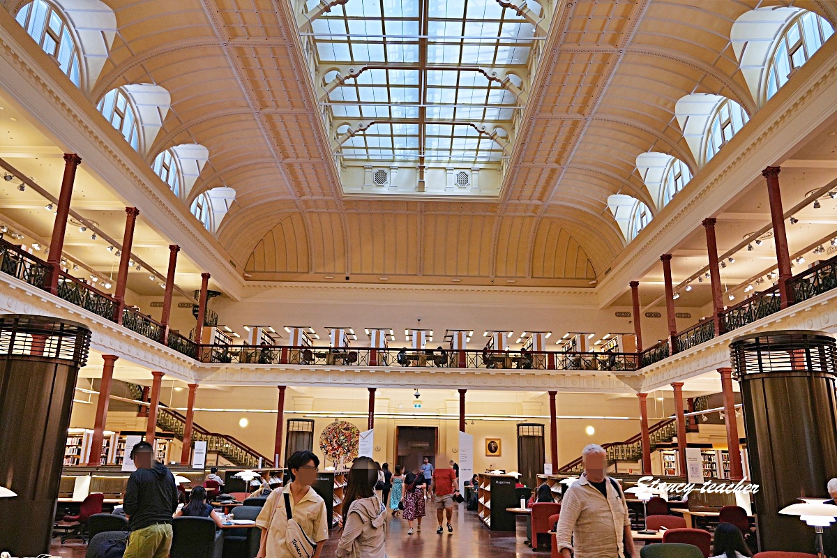 墨爾本圖書館 State Library Victoria｜維多利亞州立圖書館免費參觀，順遊監獄紀念館