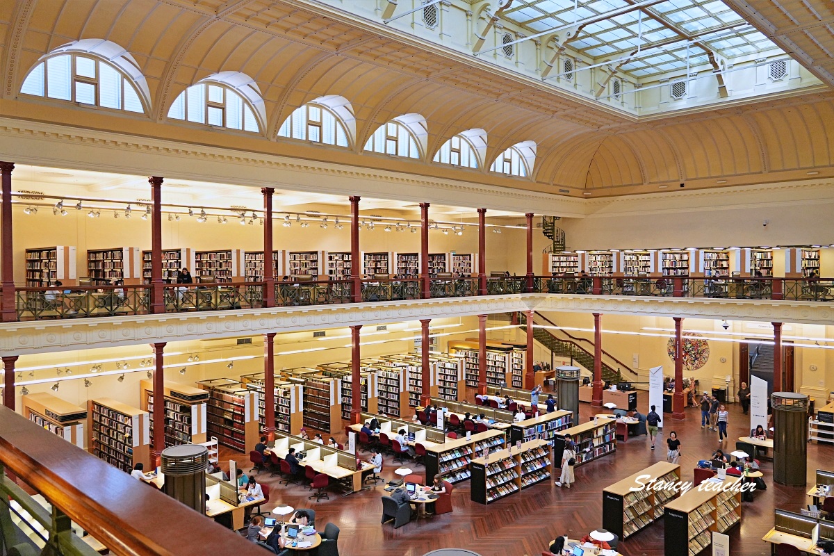墨爾本圖書館 State Library Victoria｜維多利亞州立圖書館免費參觀，順遊監獄紀念館