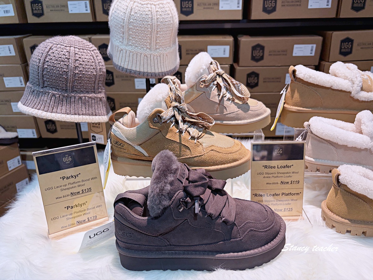 墨爾本 Outlet 推薦｜Spencer Outlet Centre 南十字星車站旁必逛，第一天抵達就買 UGG 太幸福