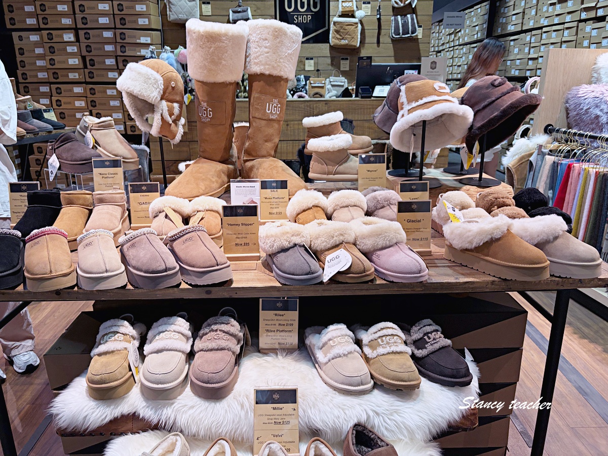 墨爾本 Outlet 推薦｜Spencer Outlet Centre 南十字星車站旁必逛，第一天抵達就買 UGG 太幸福 @Stancy Teacher 美味異想世界