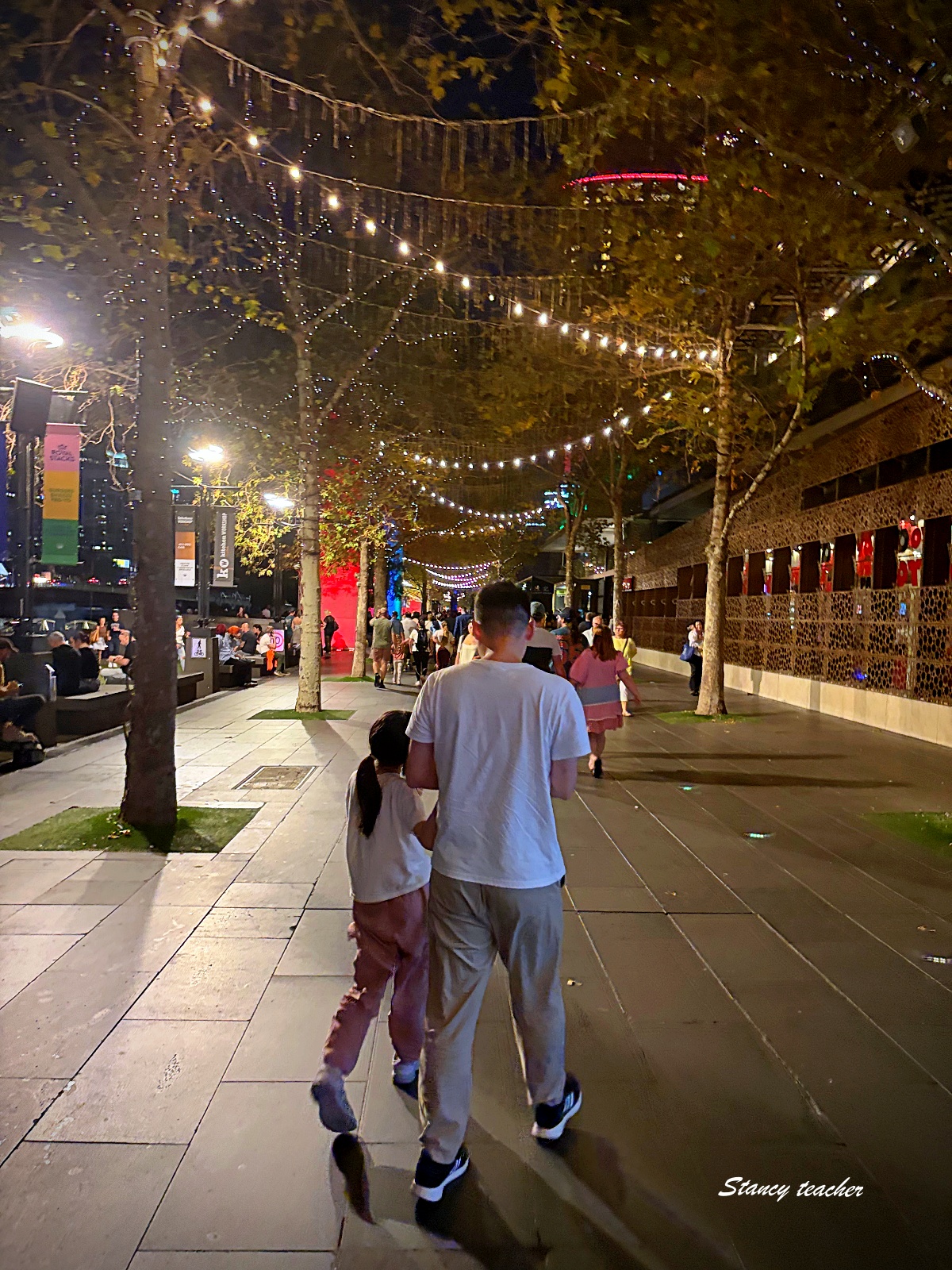 墨爾本夜景推薦｜Southbank 亞拉河夜景散步，Crown Melbourne 火焰秀晚上必看