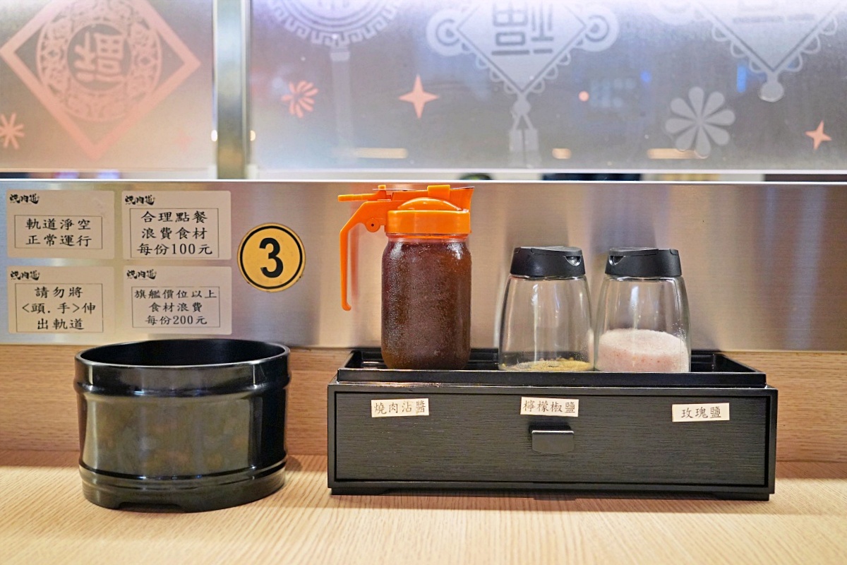 桃園蘆竹燒肉吃到飽｜燒肉道軌道送餐，旗艦1289元升級A5和牛、小龍蝦